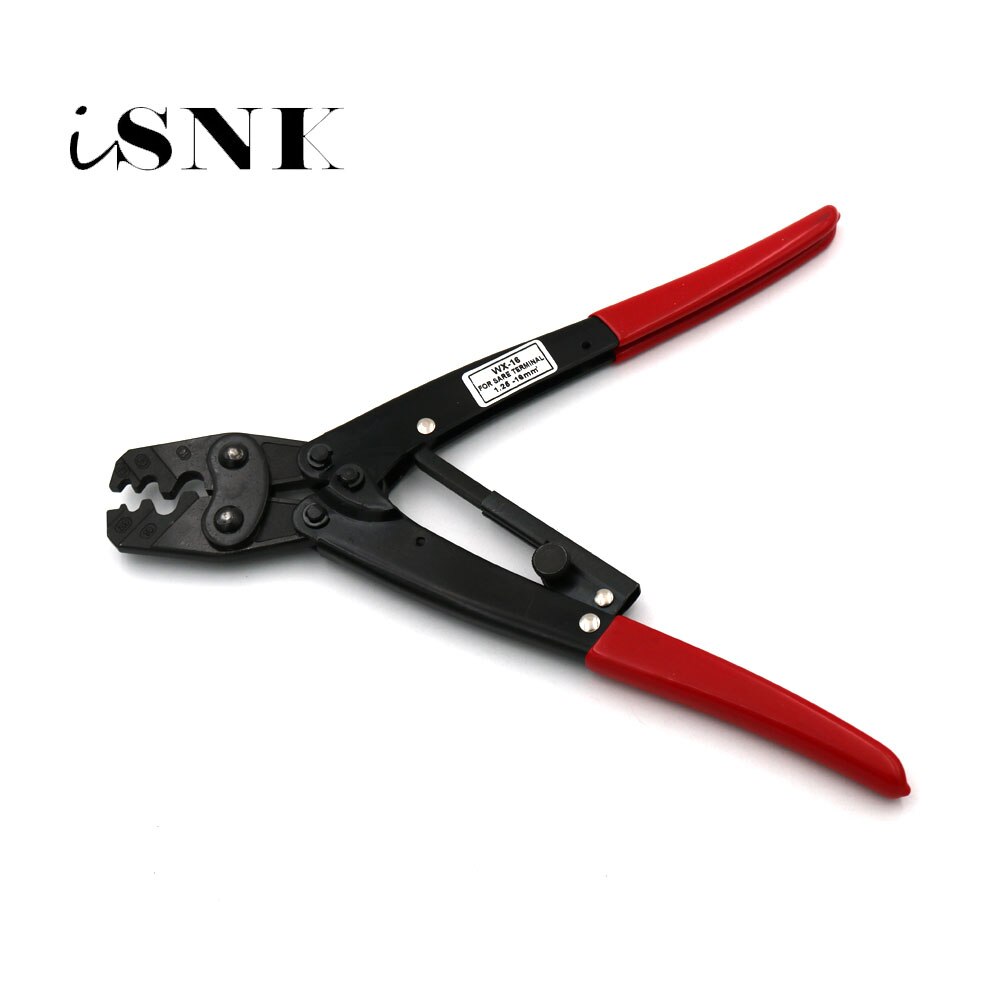 Hs-16 Crimping Pliers Cable Crimper Tool Bare Terminal Wire SB50 1.25-16 Square Millimeter Cutters Cutting Hand Tool