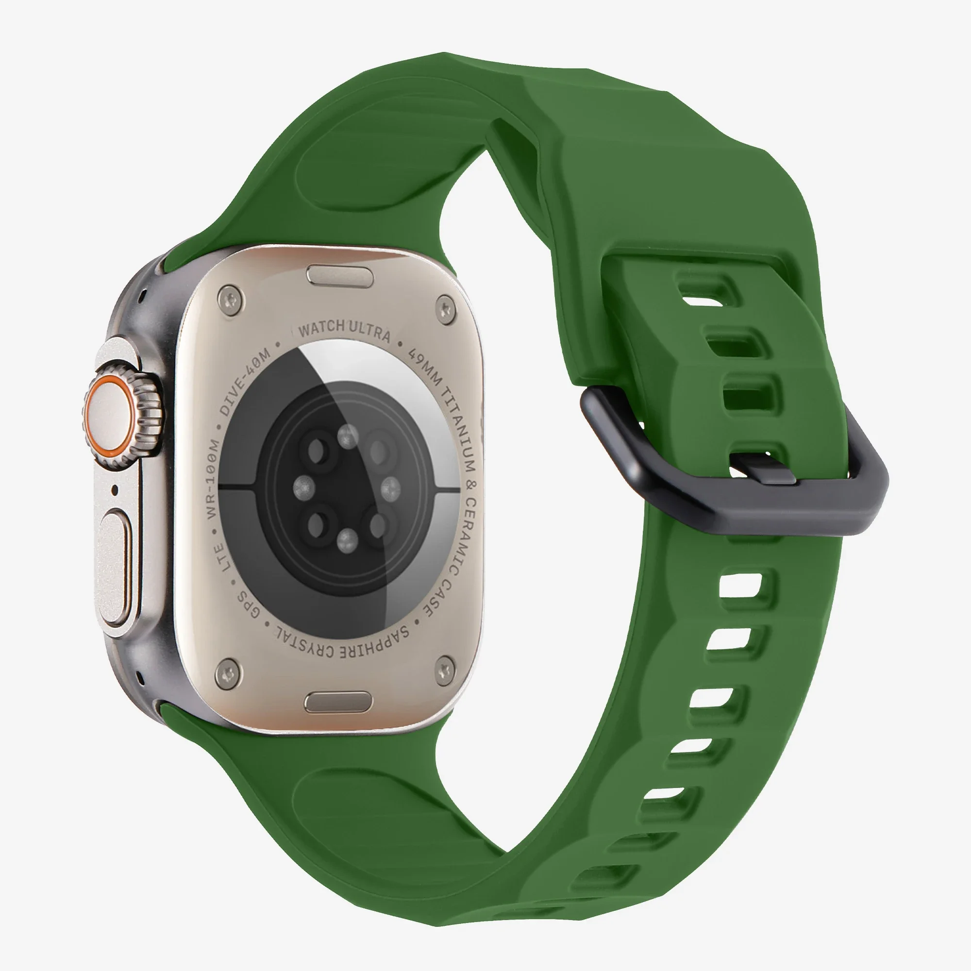 Sports Strap For Apple Watch Ultra2 49mm 10 42mm 46mm 9 8 7 45mm 41mm Silicone Bracelet band iWatch 6 5 4 SE 44mm 40mm 38mm Belt