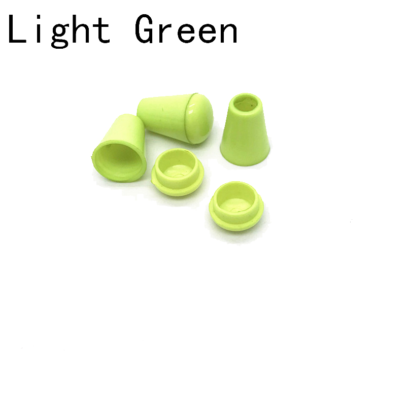 20PCS Colorful Cord Ends Bell Stopper With Lid Lock Plastic Toggle Clip For Paracord Clothes Bag Sports Wear Shoe: 5