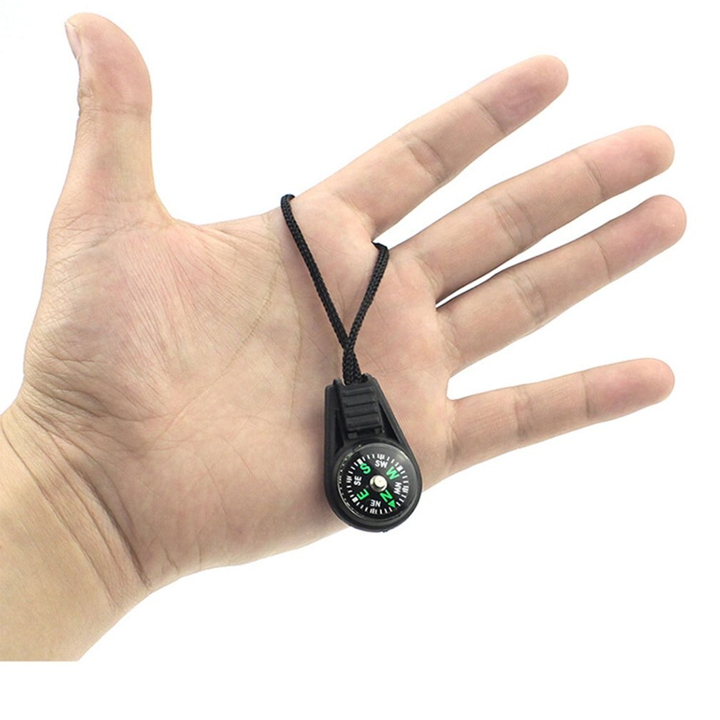 Mały kompas z zawieszka na sznurku mini kompas kompas narzędzia zewnętrzne robić wędrówek pieszych