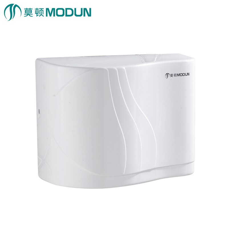 home appliance Modun brand commerical hotel bathroom low noise abs plastic handdrier automatic hand dryer