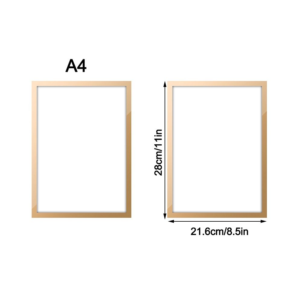 Portable Magnetic Photo Frame Self Adhesive Magnetic Picture Frames Practical Durable Magnetic Display Board Wall Home Decor