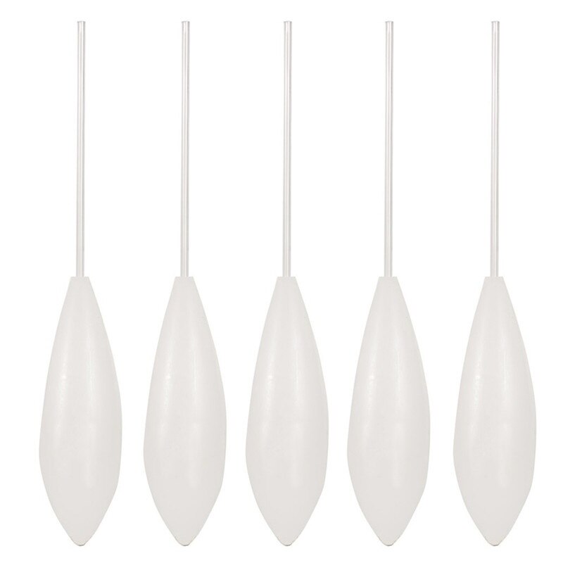 Balight 5 stuks acryl visdobber dobbers opwaartse dobber bombarda visdobber 15/20/25/30/40/50g sbirolino zeevisdobber