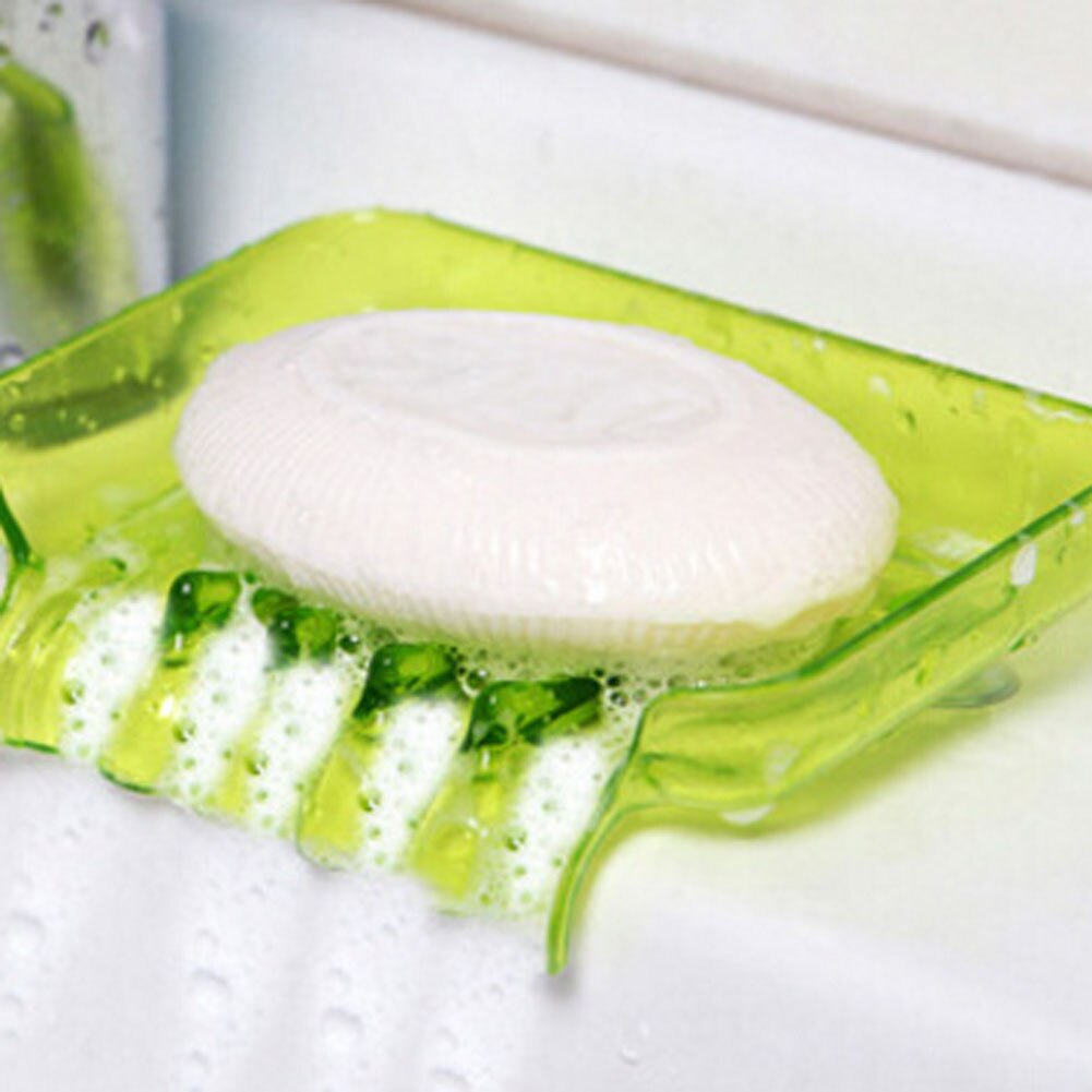 Kuchnia akcesoria łazienkowe mydelniczka mydelniczka z ociekaczem robić łazienki mydelniczka kuchenna gąbka robić zlewu drenaż mydelniczka: zielony