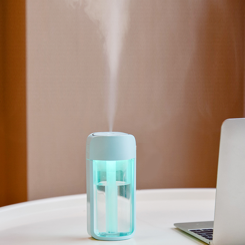 Car air freshener F1 Humidifier USB Mini Ultrasonic Essential Oil Diffuser LED Air Purifier Mist Maker