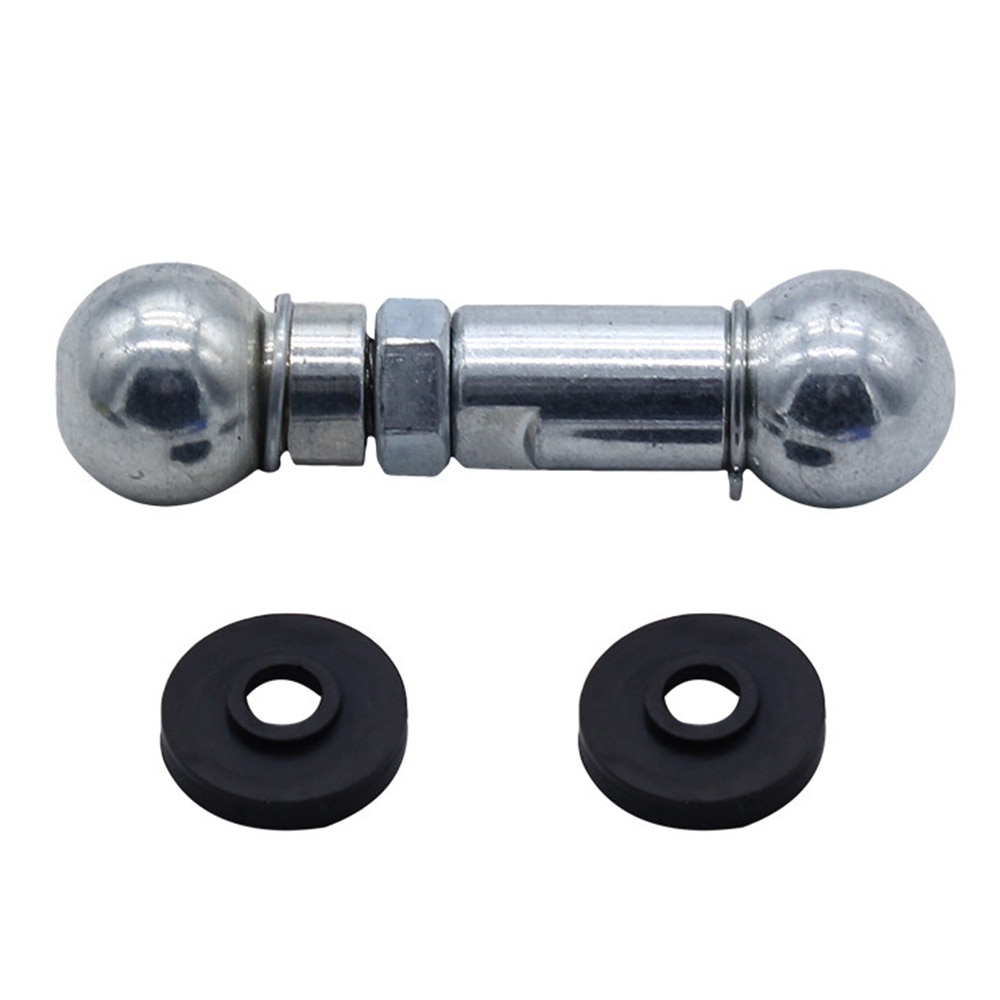 2 Embouts De Biellette Rotule M2/15mm - Pour Modèles RC Bateau, Hélicoptère - Rouge