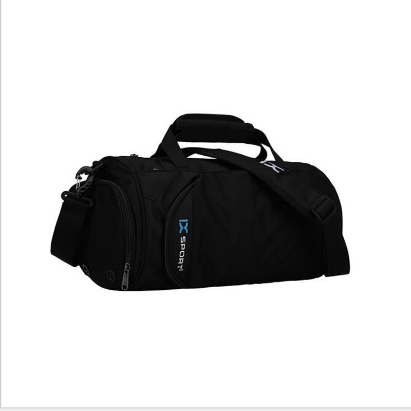 Fitness Sport Handtas Waterdichte Gym Training Tas Mannen Vrouwen Travel Camp Hike Multifunctionele Bagage Schoudertas: Black samll