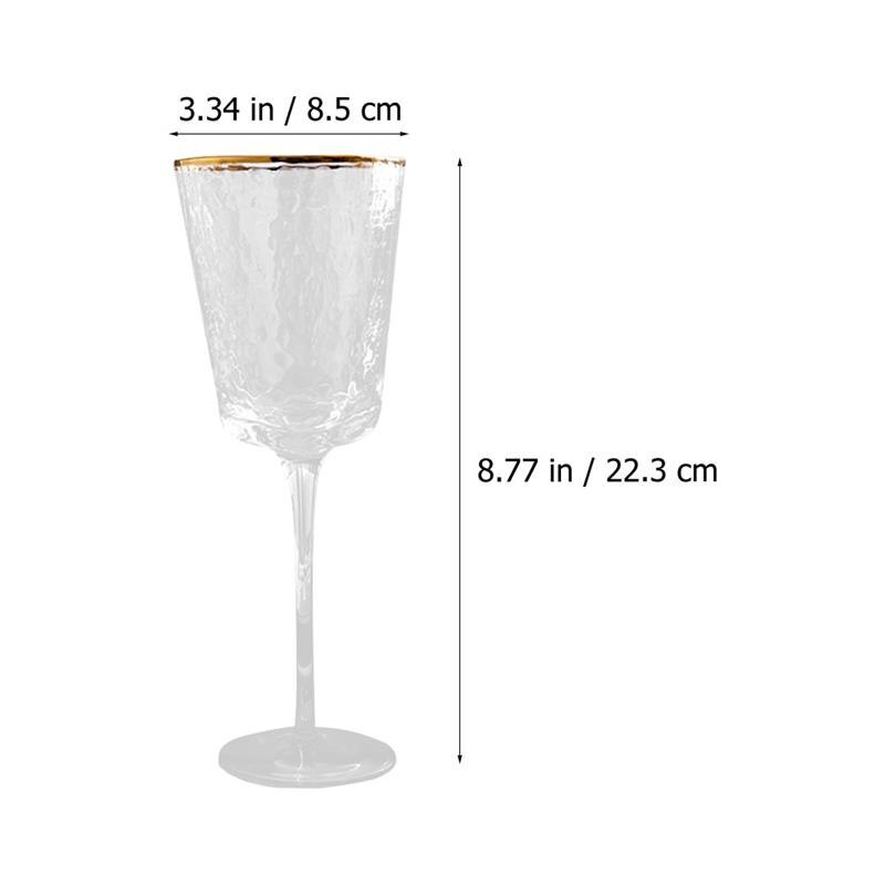 1Pc High Grade Crystal Glass Hamer Patroon Phnom Penh Wijn Beker Champagne Cup Likeur Glas Goblet Tentoonstelling Hal Decoratie