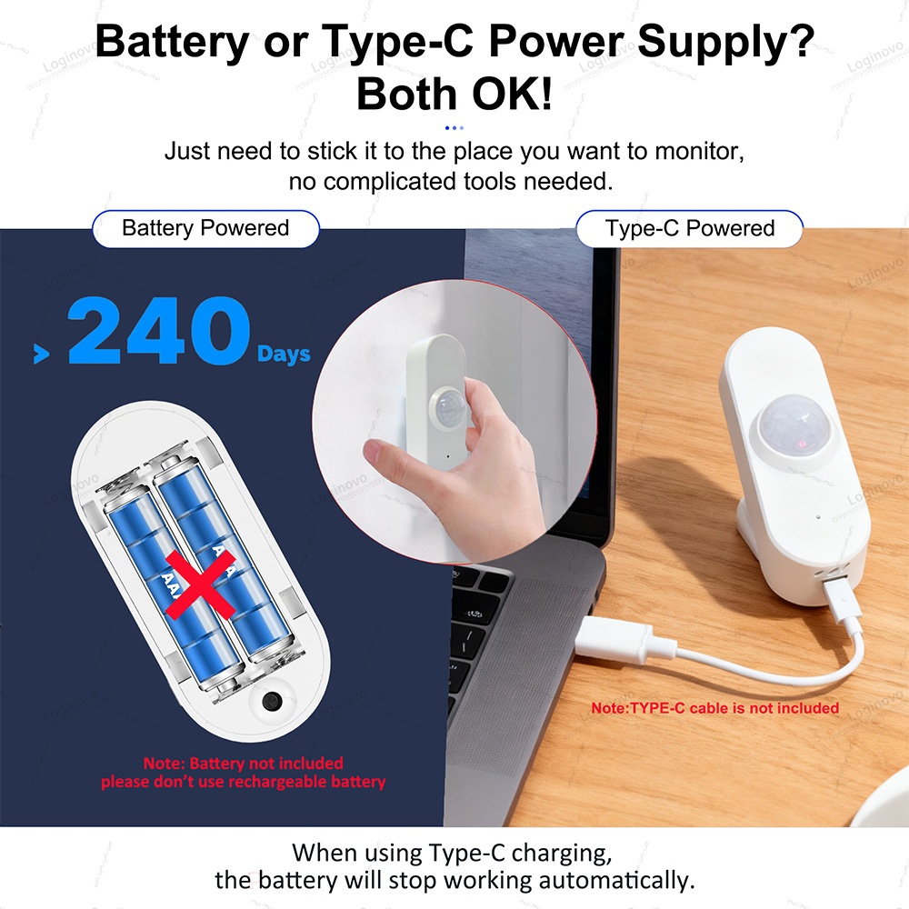 Czujnik obecności człowieka Zigbee Tuya 24G Radar Mmwave Wykrywacz ruchu z funkcją wykrywania jasności, temperatury i wilgotności 4w1
