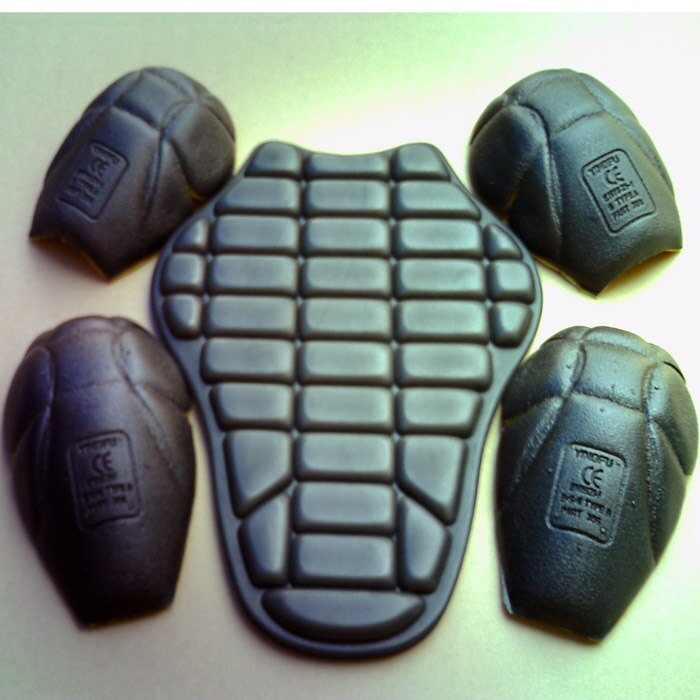 Motorcycle protective gear racing clothes Built-in / riding Anti-fall / off-road protective gear 5 pieces built-in protection