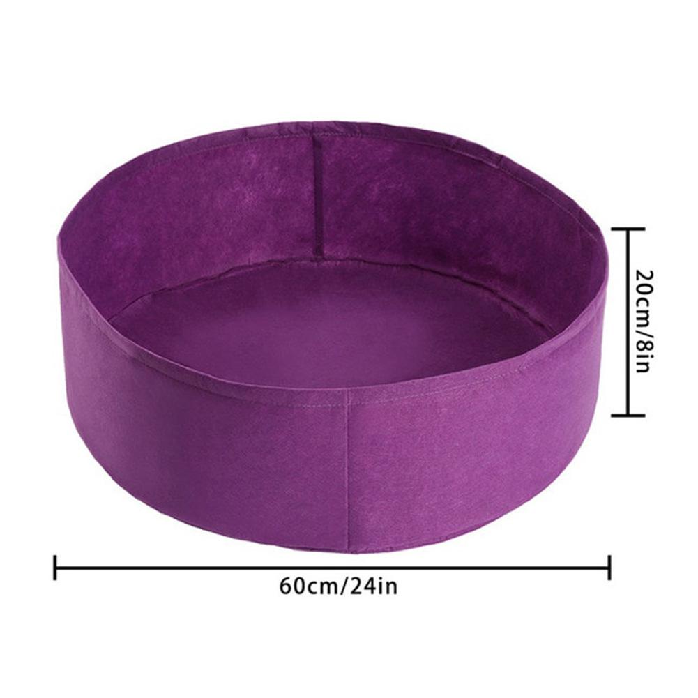 S/m/l tuinplantenzak van viltstof, verhoogde plantenbak voor groente, bloemen, zaailingen, voedingszak voor planten