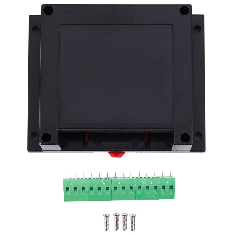 2 Pcs Enclosures For Electronics Electronics Project Enclosure Din Rail Junction Housing Case-Black &amp; White