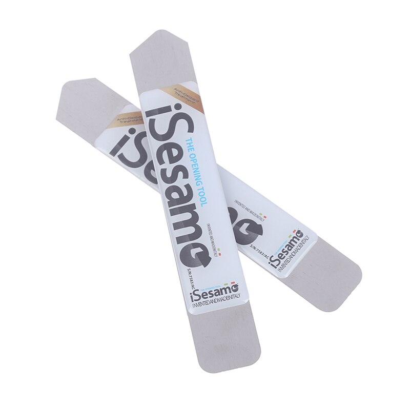 2 -teiliges öffnungswerkzeug mit edelstahlklinge, weichem, dünnem hebelspatel zum öffnen von handy-, tablet-bildschirmen und akkus für samsung iphones und ipads