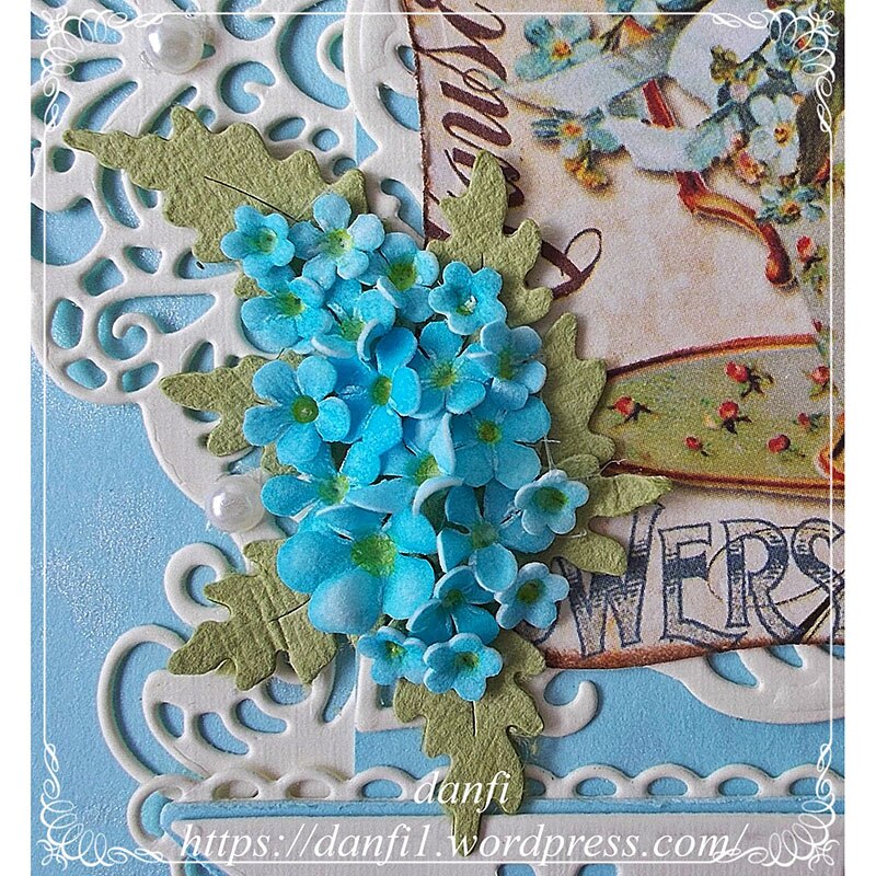 CH Small Flowers Metal Cutting Dies 3D DIY Scrapbooking Carbon Sharp Craft Die Photo Invitation Cards Decoration