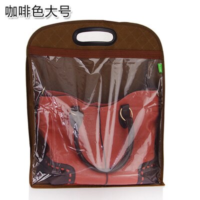 1Pc Handtas Stofkap Tas Protector Tas Opslag: L Coffee