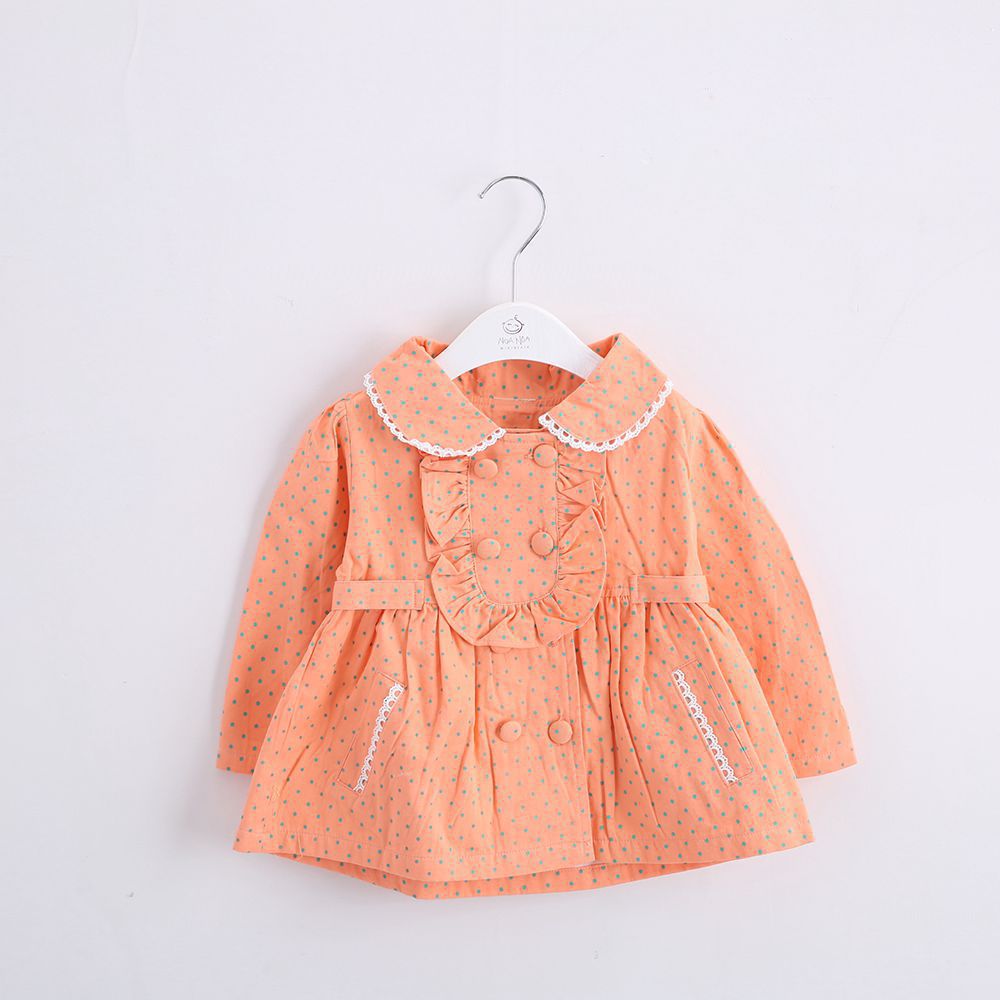 baby coat spring candy color lovely girls blouse Korean girl jacket baby clothing Female baby coat