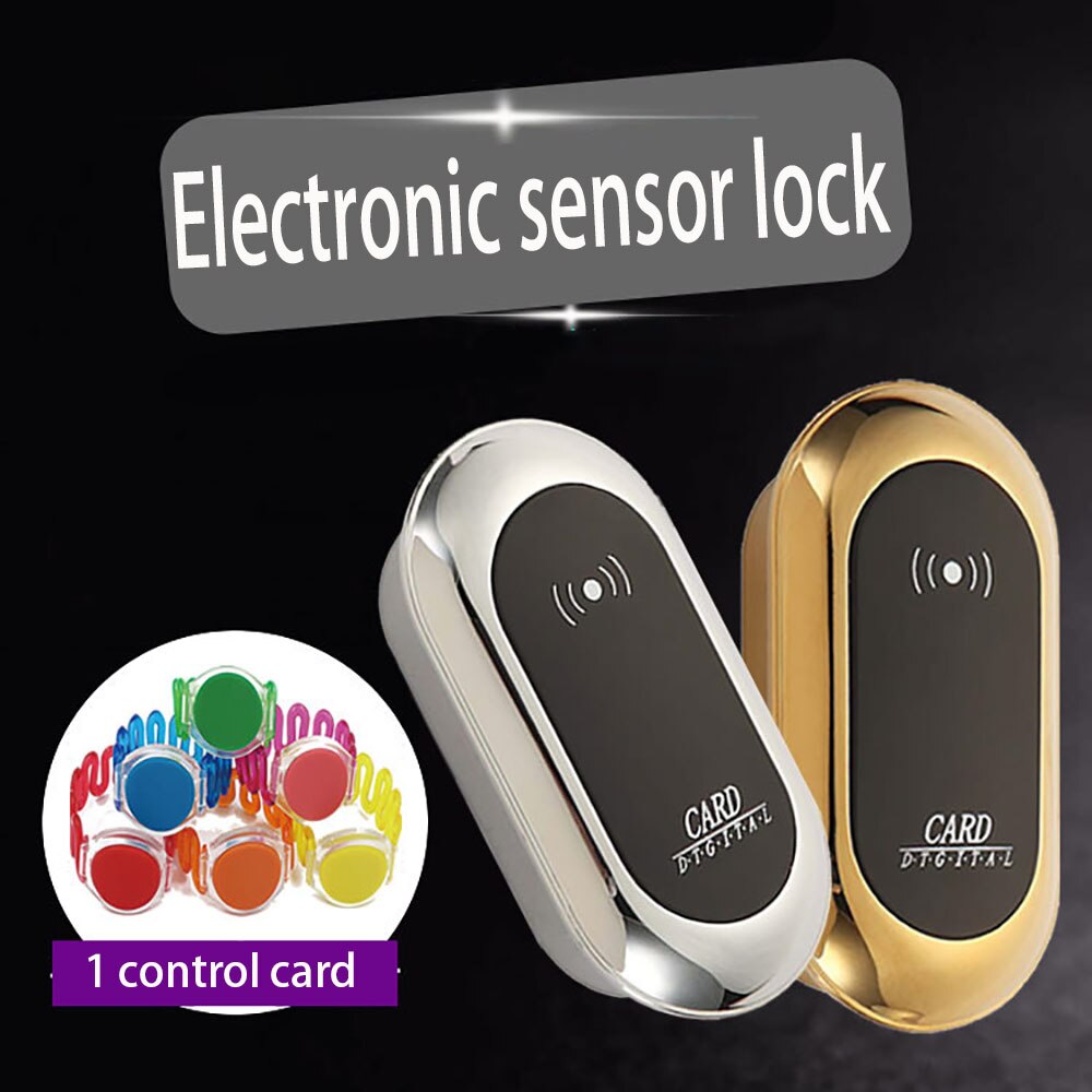 Electronic Door Lock, Smart Digital Cabinet Lock, Appearance, for Sauna/Swimming/Hotel cabinet lockers