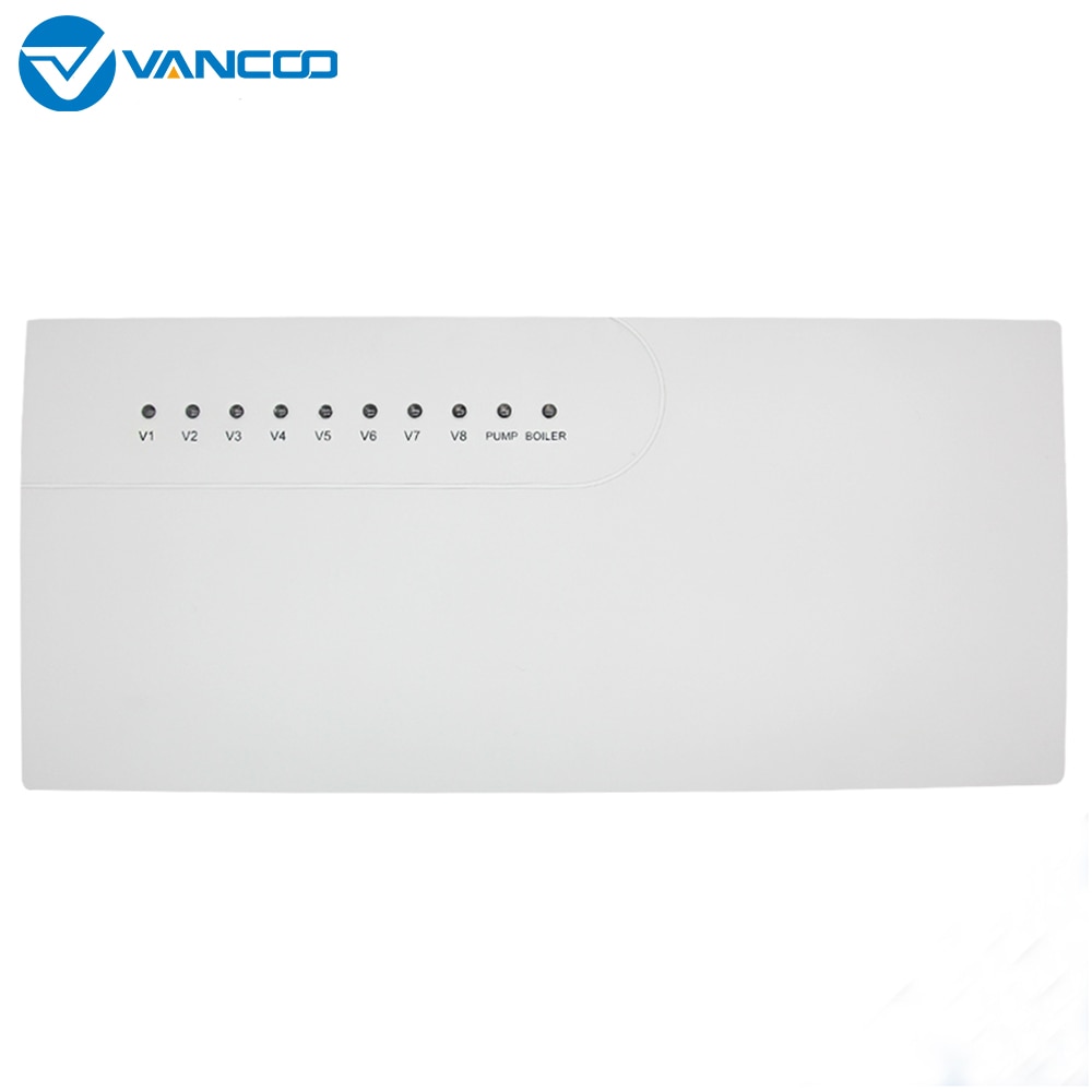 Wireless Thermostat Wireless Hub Controller 8 Sub-chamber Valve LCD Box Indicates 8 Channels Concentrator for Gas Boiler Heating