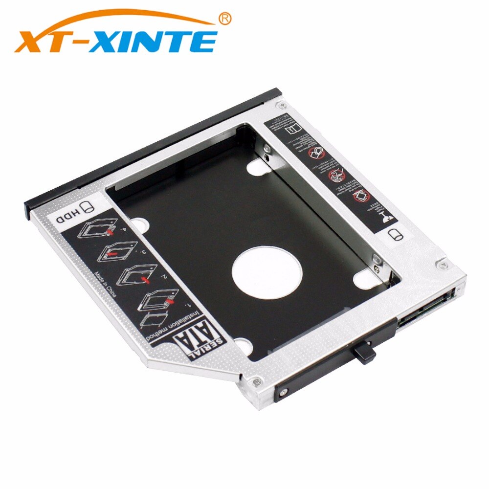 Sata 3.0 ssd-adapter 12.7mm sata-hårddisk hdd caddy bay 2.5 tums extern hölje för ibm thinkpad  r400 r500 t420