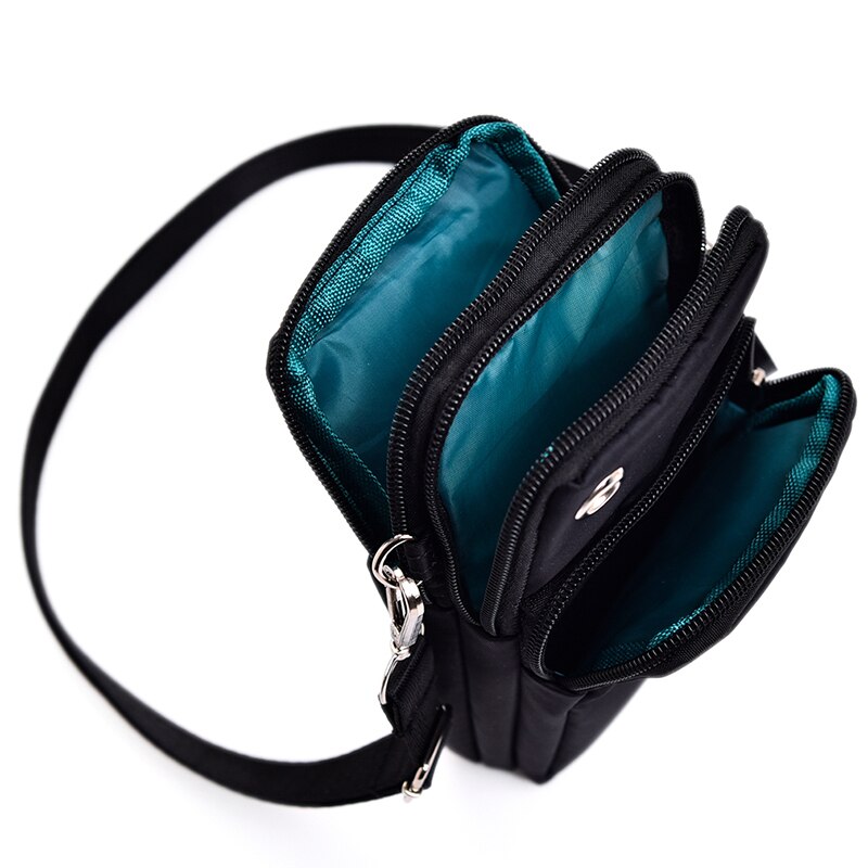 Femme sac de messager Mini sac à bandoulière diagonale multi-fonction téléphone portable sac extérieur écouteur pochette sport sac à bandoulière