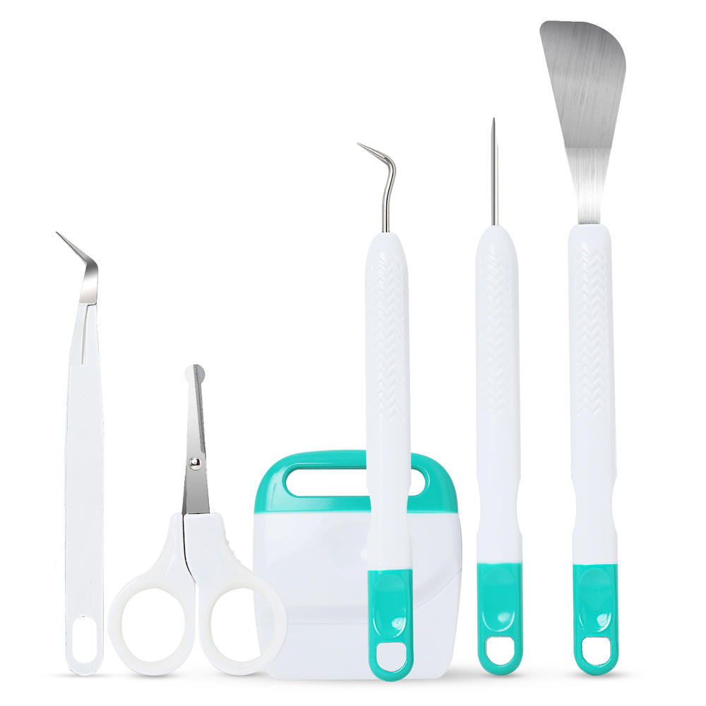 6pcs Cricut Maker Weeding Tools for Vinyl Cricut Maker Accessories Precision Craft Vinyl Tools Kit for silhouette/siser/oracal