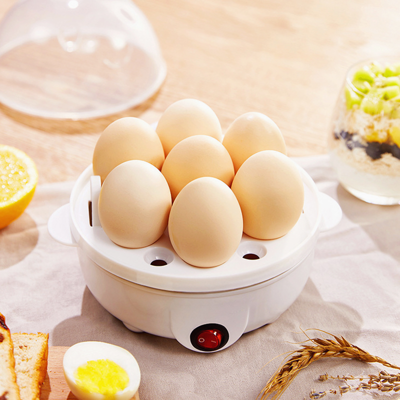 Portable Electric Egg Boiler 7/21 Eggs Three Layers Automatic Mini Steamer Kitchen Cooking Tools Egg Cooker Breakfast Machine