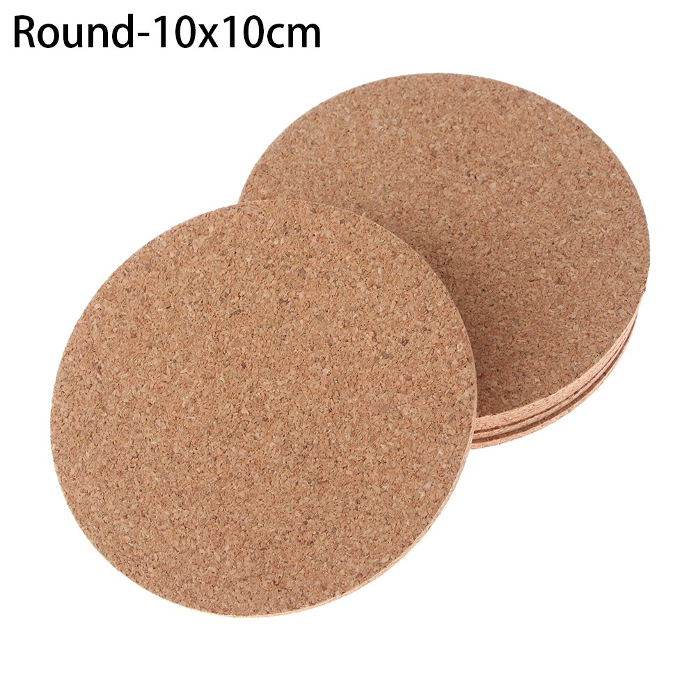 Natural Rattan Coasters Round Kitchen Table Mats Bowl Mats Cup Mats Padding Mat Insulation Pad Handmade Placemats DIY Crafts: Round-10x10cm