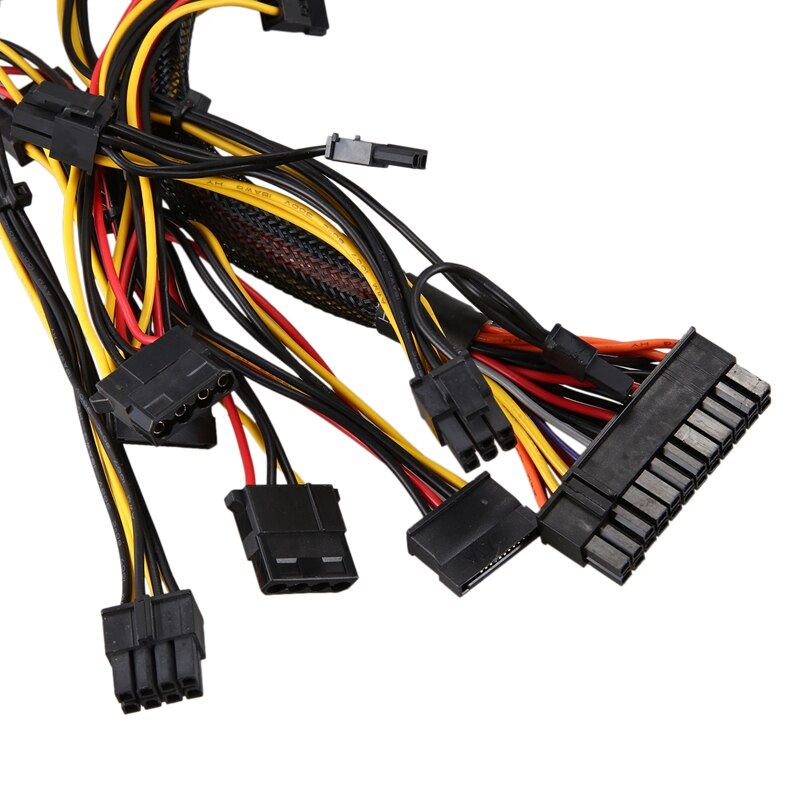 650W Quiet with Fan ATX 12V 4/8-Pin PC Power Supply Modular SLI Illuminated Fan for High-End Computer Configuration PC