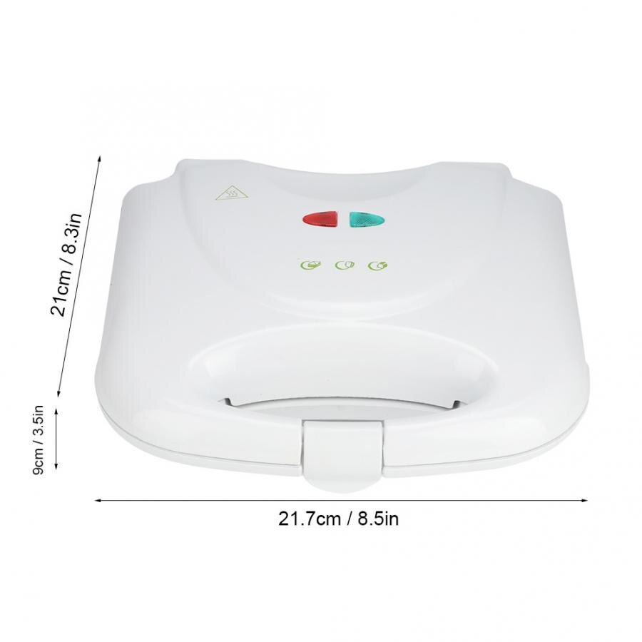750W Electric Sandwich Maker Waffle Maker Toaster Automatic Sandwich Toaster Breakfast Waffle Making Machine
