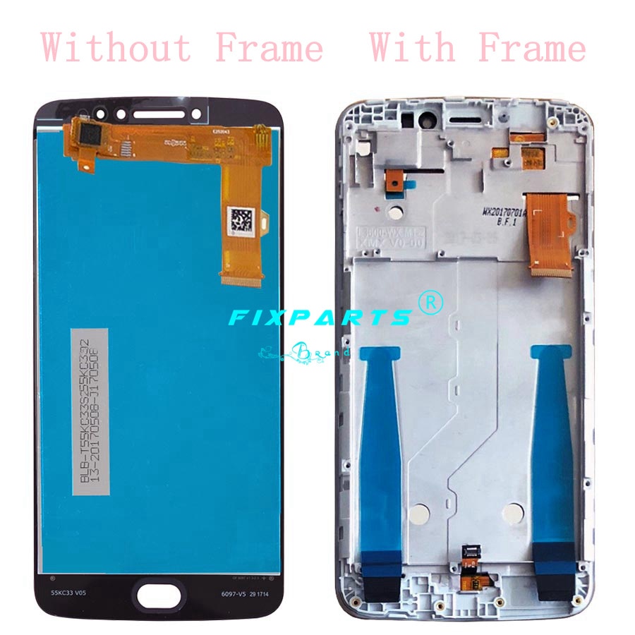 Voor Motorola Moto E4 Lcd Touch Screen Digitizer Vergadering XT1762 XT1772 Voor Moto E4 Plus Lcd-scherm Vervangende Onderdelen