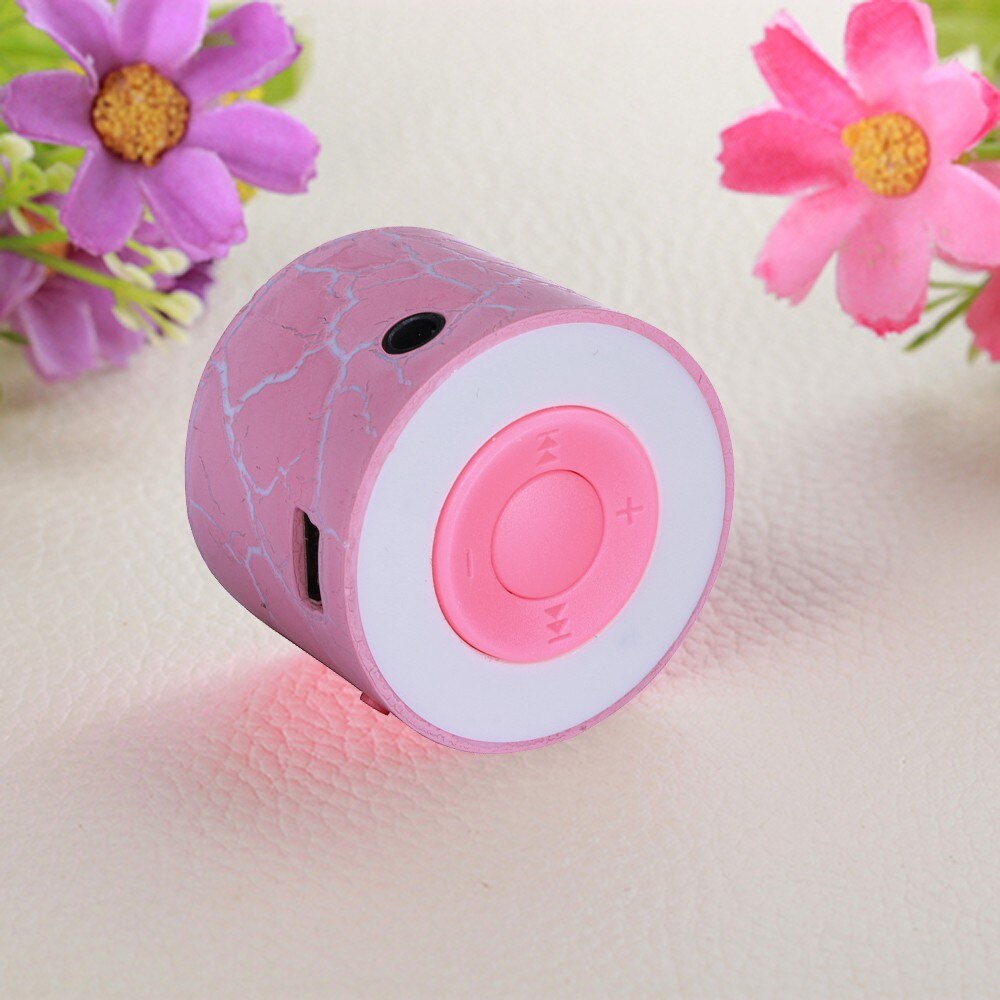 Mini altavoces estéreo de graves portátiles, reproductor de música MP3 TF, altavoz inalámbrico TF, reproductor de MP3 de tono táctil de plástico