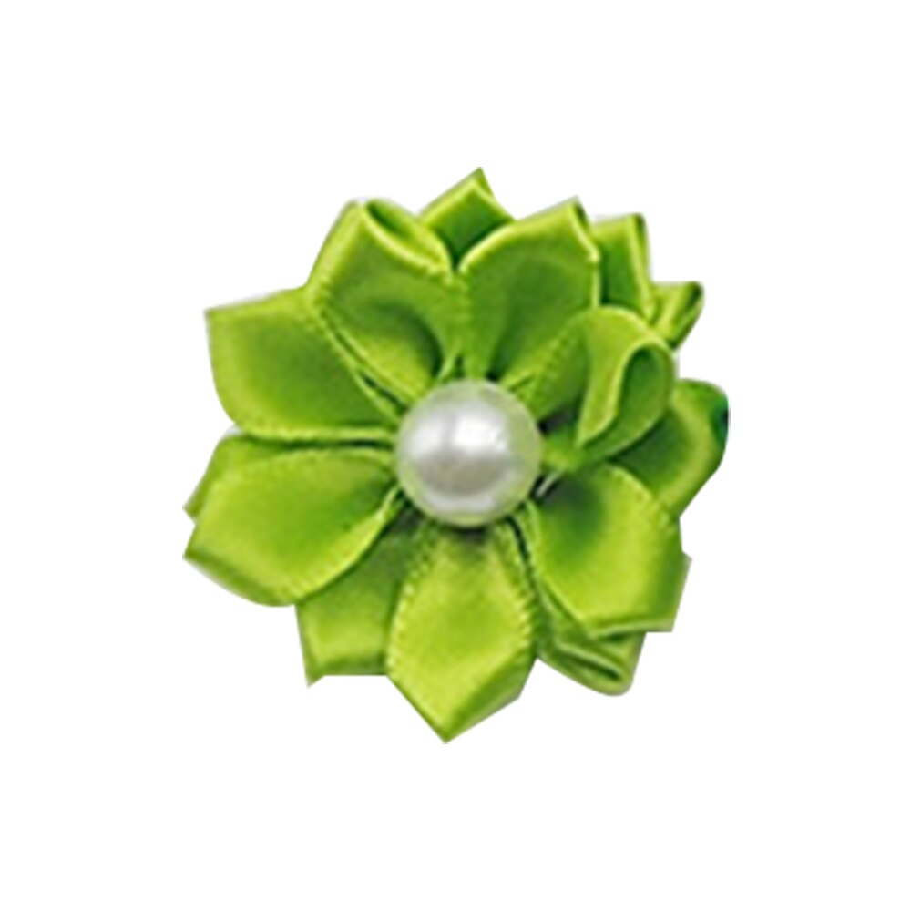 Flower Dog Hair Bows Long Hair Pet Dogs Bows Rubber Band Cat Puppy Hair Clips Pet Grooming Bow Dog Accessories Perros