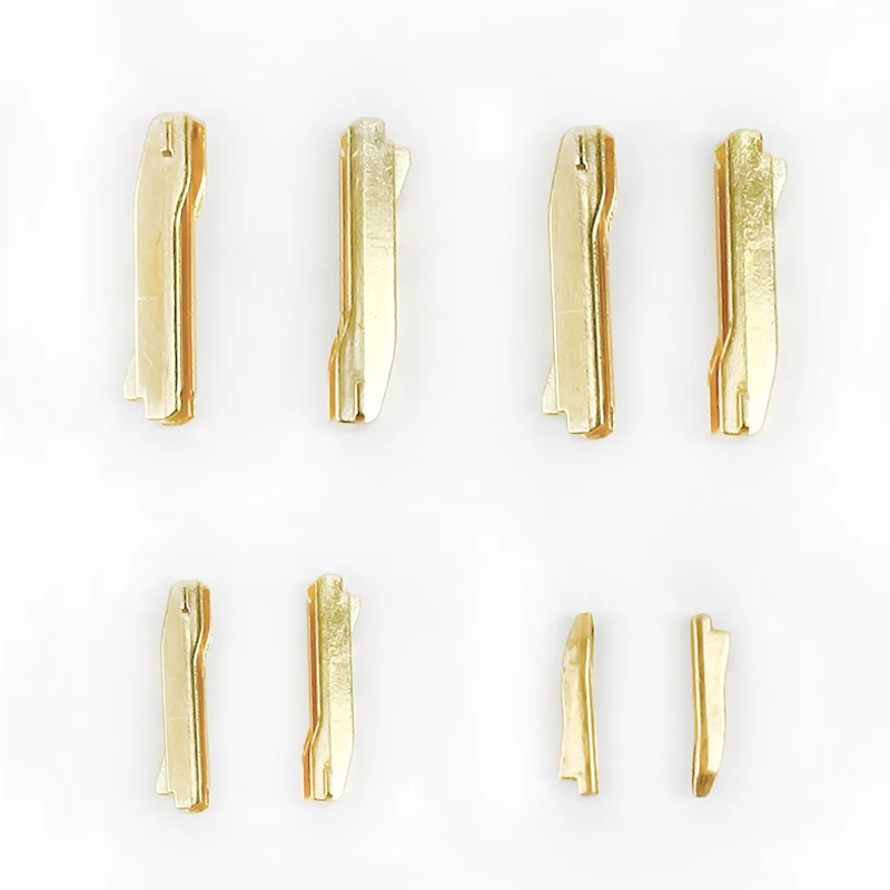 20/40sets 3# 5# 8# 10# Double Open Zipper Latch Repair Kits Tool for Zippers Non-slip Stopper Coat Metal Two-way Zip Plug Buckle: 10# / LightGold / 40sets