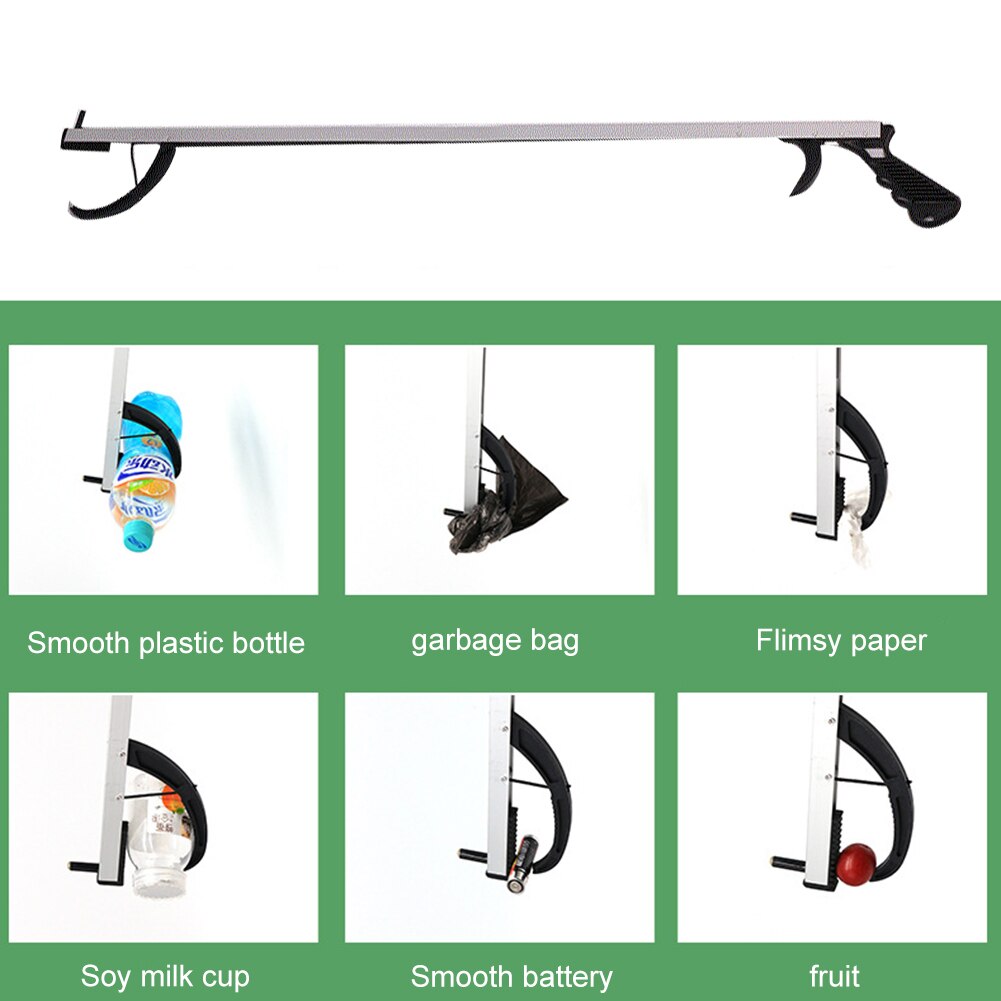 Reacher Grabber Tool Trash Picker Extra Long Foldable Grabber Reacher Reaching Assist Tool Trash Litter Pickup Grabber Tools