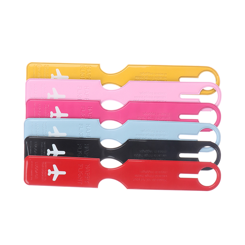 Leuke bagagelabelriemen Koffer Id Naam Adres Identificatielabels Bagagelabels Vliegtuig PVC-accessoires