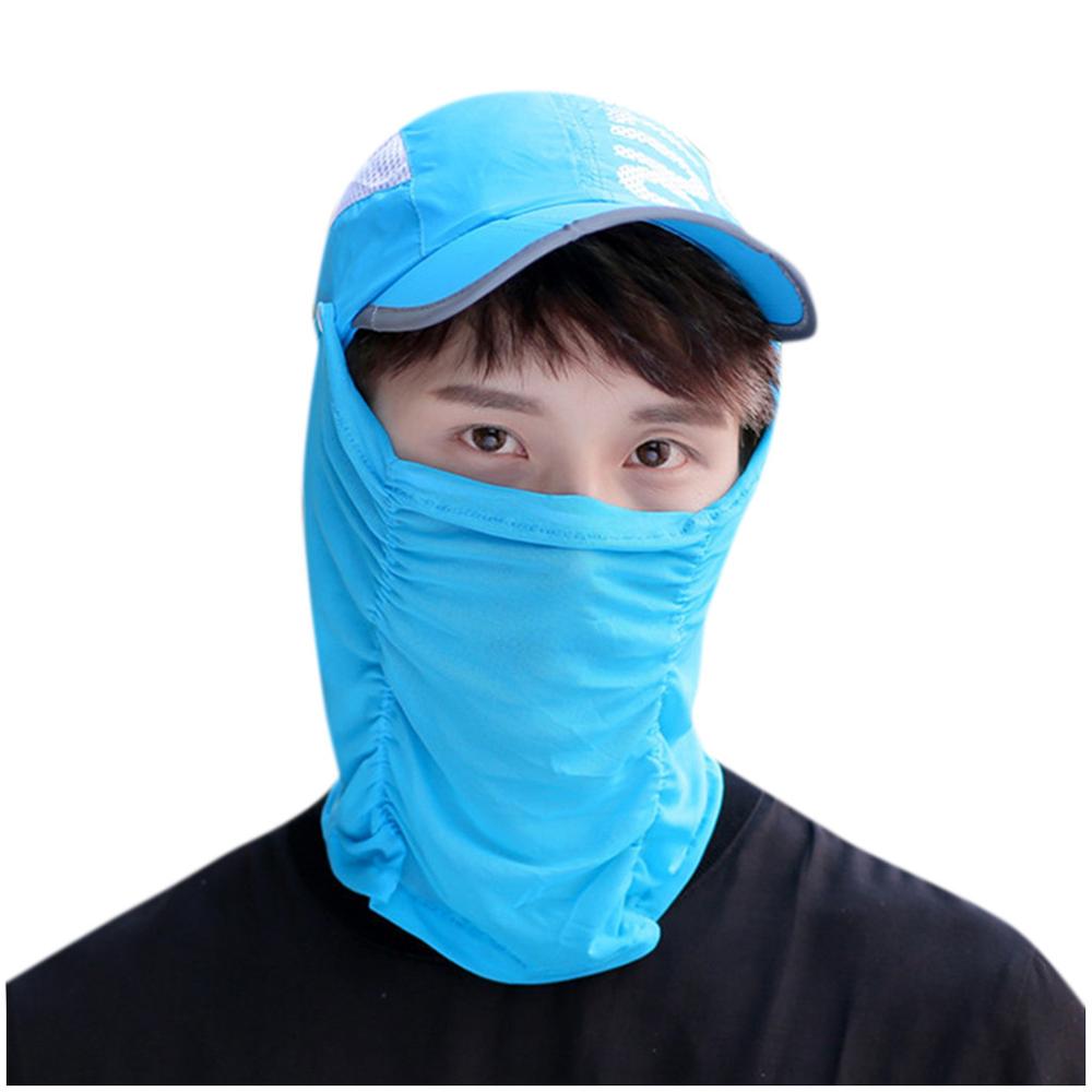 Unisex Sun Protection Hat UV Protection Face Neck Flap Sun Cap Face Man Sun Cap Summer Hat Work Casual Hat Summer @CE: 1