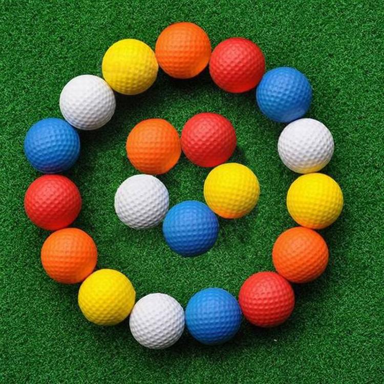 Golf Trainer Inflatable Golf Pu Toy Ball Sponge Ball Golf Practice Ball Trainer Club Golf Indoor Accessories Inflatable F9j0