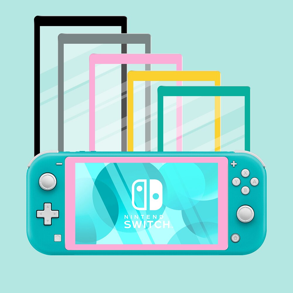 Tempered Glass Protective Film Cover Guard for Nintendo Switch Lite Nintend NS Mini Full Touch Screen Protector Case Accessories