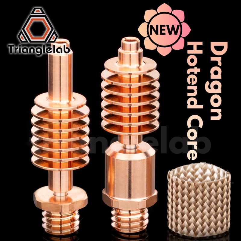trianglelab Dragon Core(Dragon Heatbreak) for Dragon Hotend repair parts / High temperature hotend compatible with Dragon HOTEND