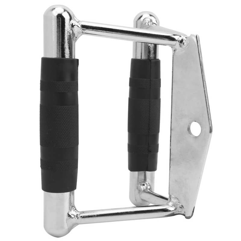 Non-slip Gym V Handle Cable Attachment Rowing Machine V-Bar Biceps Triceps Back Muscle Chinning Bar Trainer Fitness Equipment