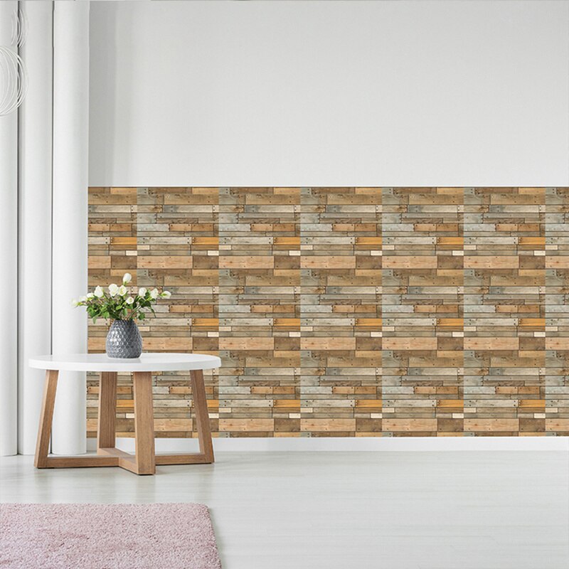 3D Wallpaper sticker self-adhesive thickeness wall paper stickers home decor Living room
