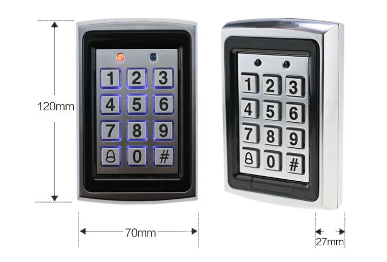 Combination Code RFID Locks digital password door lock Access Control System Waterproof Outdoor keypad door lock