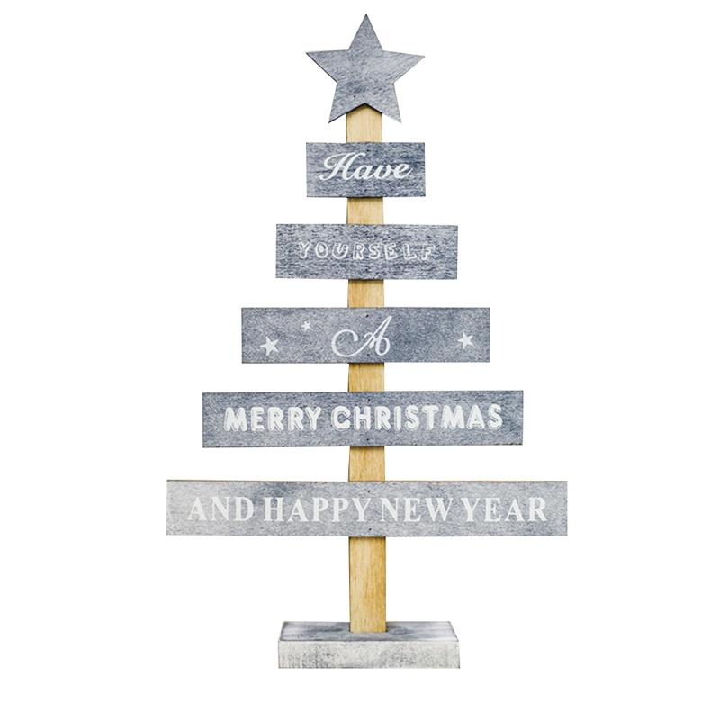 2 kpl joulukuusi puiset koristeet tee itse kirjain puu askartelu koristeet lapsille kotiin joulujuhlakoristeet: 02 29 x 18cm