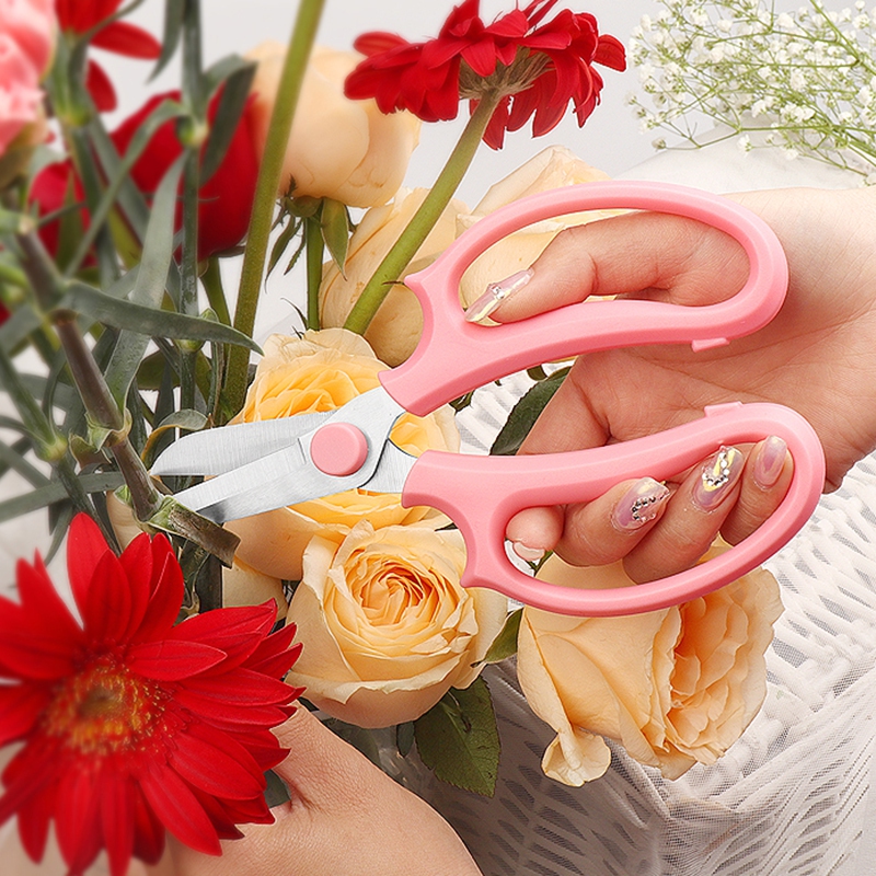 Havesaks blomsterhandlere blomsterarrangementsaks multifunktionel husholdningssaks spids saks plantebeskæringsværktøj