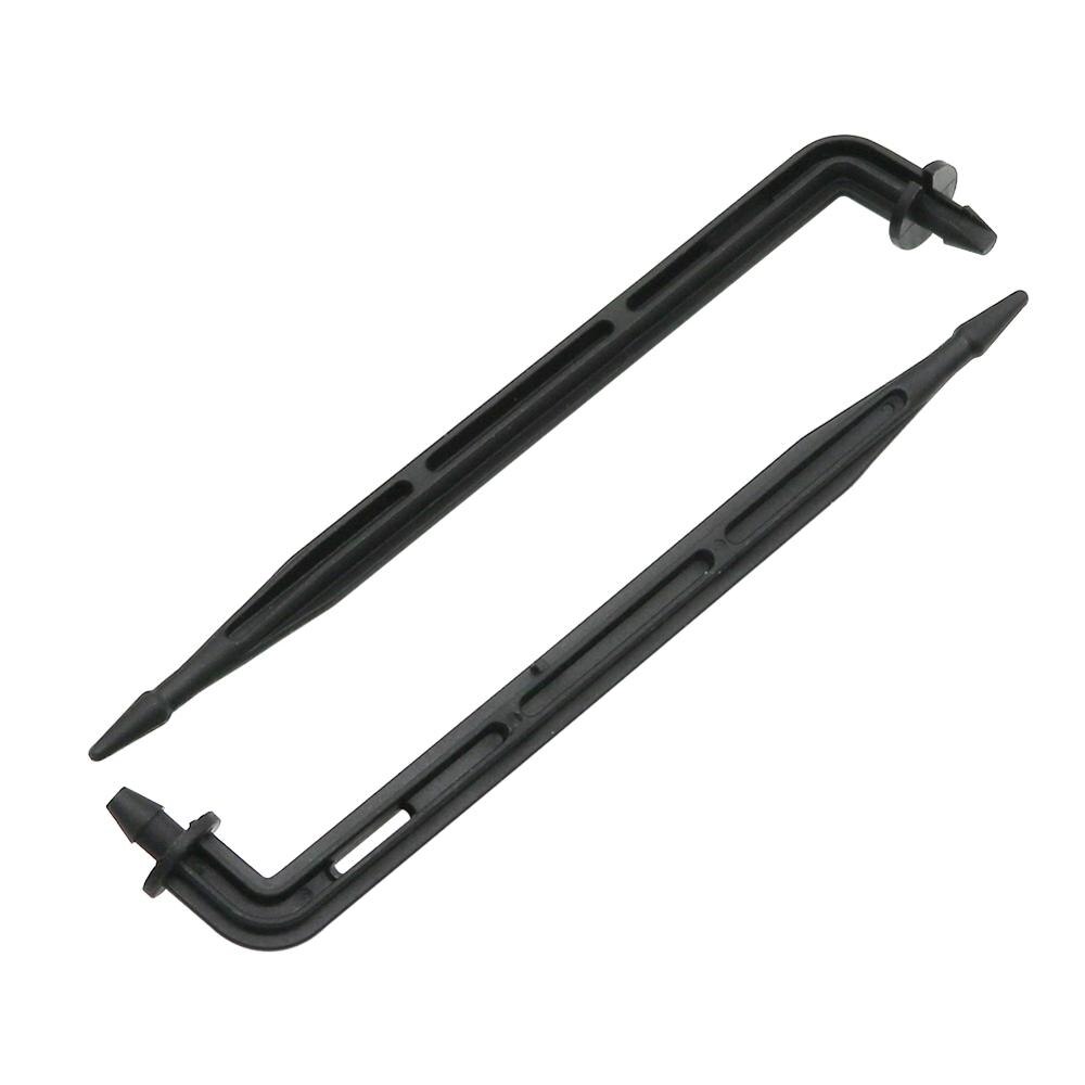 3mm Elbow Arrow Dripper Curved Bend Drip Head Emitter Garden Plants Micro Drip Irrigation Dripper 3/5mm Hose Interface 400pcs