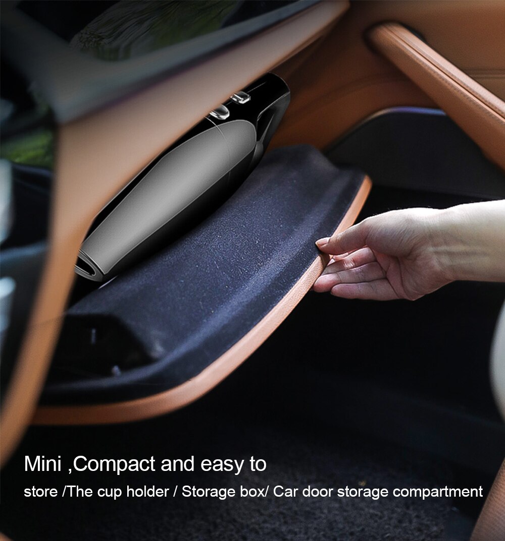 6000Pa Auto Staubsauger Tragbare Staubsauger Handheld 12V 120W Mini Auto Staubsauger Für Auto Innen zubehör Hause