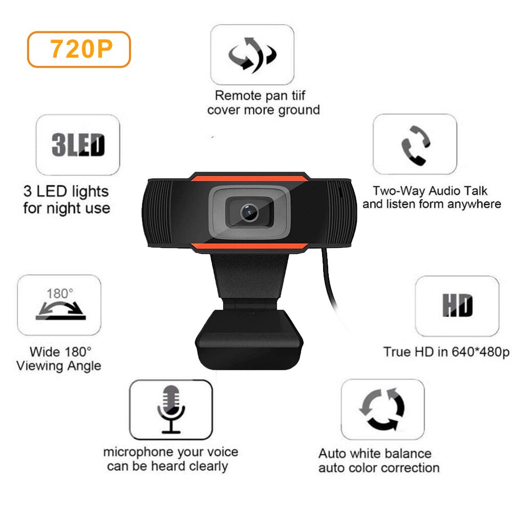1080p webcam mini pc camera 4k web camera for computer full hd webcam 1080p web camara for pc Video call mini camera: U2-LY 720P