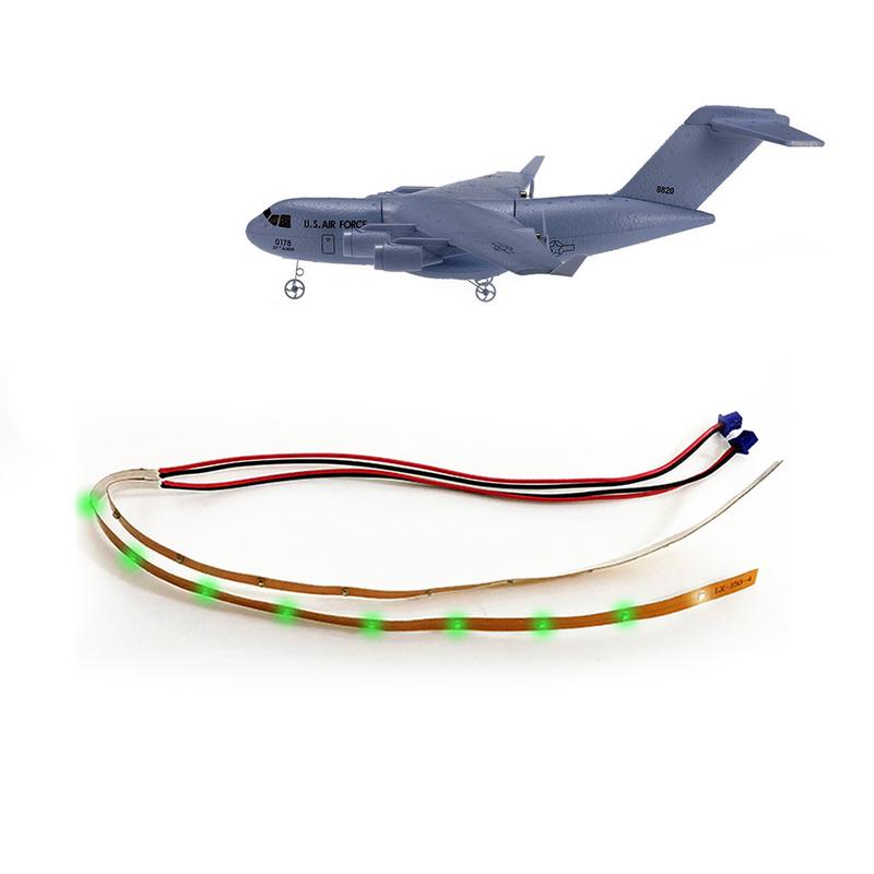 Led-lamp voor op afstand bestuurbare helikopter epp rc-vliegtuig  c17 gd006 boeing 787