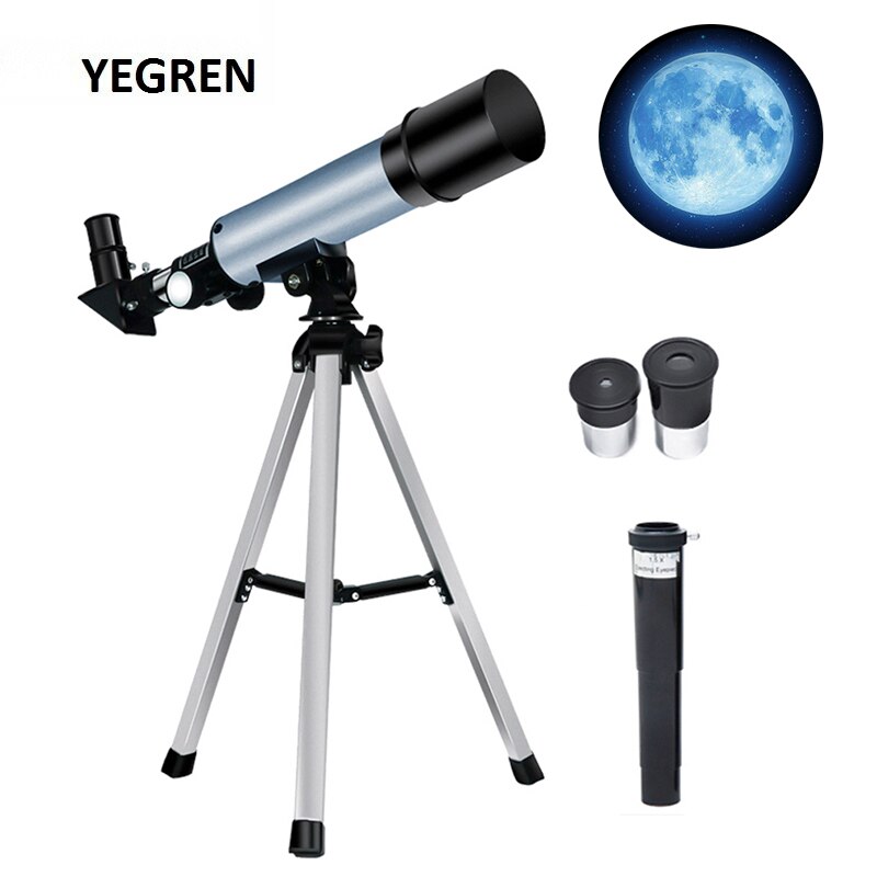 Astronomical Telescope 360 Rotatable Monocular Telescope 360 mm Table Telescope with Tripod f/ Beginner Travelling Watching