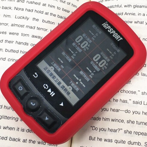 Funda de piel de Gel y funda protectora de pantalla para IGPSPORT IGS618, funda de silicona para ordenador GPS IGS618 s618 igps618
